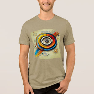T-shirt En Tri-matière Digital TShit - Flèches électriques