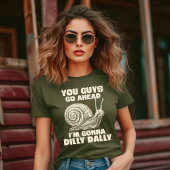 T-shirt En Tri-matière Dilly Dally