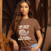T-shirt En Tri-matière Dilly Dally