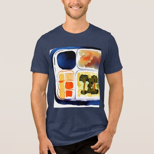 T-shirt En Tri-matière Dîner télévisé (Recto)