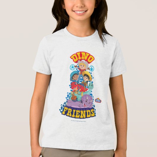 T-shirt En Tri-matière Dino Friends | Dino Ranch (Recto)