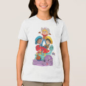 T-shirt En Tri-matière Dino Ranch Friends (Recto)