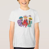 T-shirt En Tri-matière Dino Ranch Friends Design (Recto)