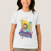 T-shirt En Tri-matière Dino Ranch | Min et Clover (Recto)