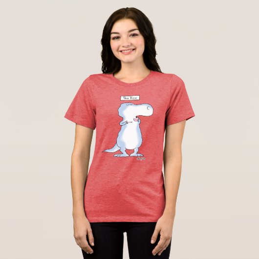 T-shirt En Tri-matière dinosaure TEA REX par Boynton (Recto plein)