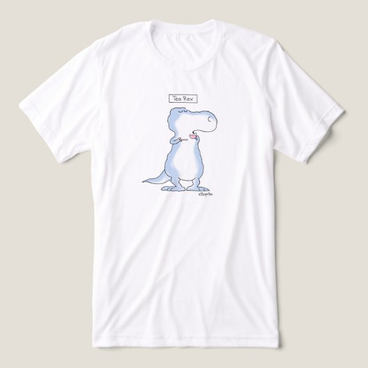 T-shirt En Tri-matière dinosaure TEA REX par Boynton (Design Recto)