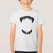 T-shirt En Tri-matière Dinosaure Teeth (Recto)
