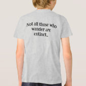 T-shirt En Tri-matière Dinosaure Teeth (Verso)