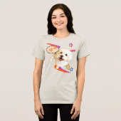 T-shirt En Tri-matière Dire simplement "Bonjour" (Recto plein)