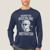 T-shirt En Tri-matière Disruptive Discipline: Hardcore Mindset Gym Tee (Recto)