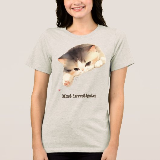 T-shirt En Tri-matière Doit enquêter (Recto)
