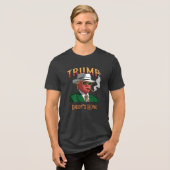 T-shirt En Tri-matière Donald Trump Daddy's Home Tri-Blend Tee (Recto plein)