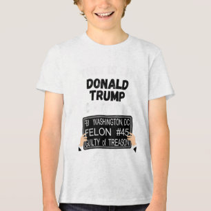 T-shirt En Tri-matière Donald Trump Prison Condamnation, Anti Trump For P