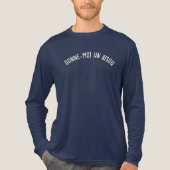 T-shirt En Tri-matière donne-moi un bisou (Recto)