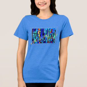 T-shirt En Tri-matière Données du cube
