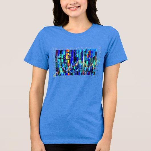 T-shirt En Tri-matière Données du cube (Recto)