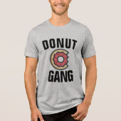 T-SHIRT  EN TRI-MATIÈRE DONUT GANG FUNNY DAD T-SHIRT (Recto)