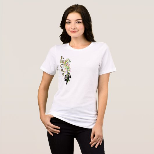 T-shirt En Tri-matière Double difficulté Lucky Irish Twins (Recto plein)