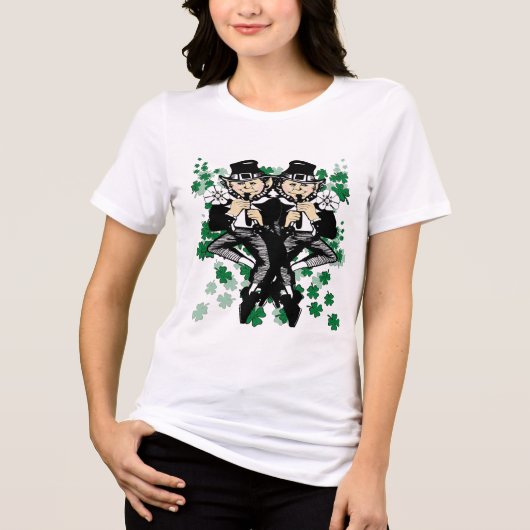 T-shirt En Tri-matière Double La Chance Leprechaun (Recto)