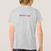 T-shirt En Tri-matière “Douce Chatte” (Verso)
