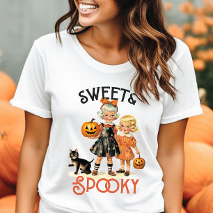 T-shirt En Tri-matière Douce & Fantomatique Halloween Vintage