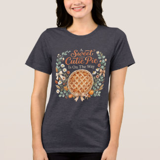 T-shirt En Tri-matière Douce Gâtelette En Route | Maman à Venir
