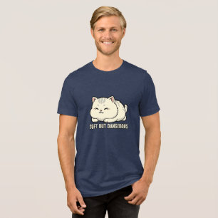 T-shirt En Tri-matière Douce mais dangereuse chaton