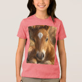 T-shirt En Tri-matière Douce Pâmoison dorée (Recto)