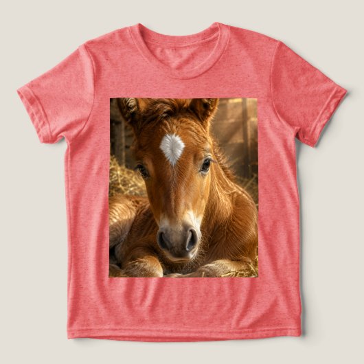 T-shirt En Tri-matière Douce Pâmoison dorée (Design Recto)