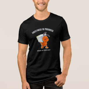 T-shirt En Tri-matière Douceur en Progrès - Jolie Fourmi Transportant du