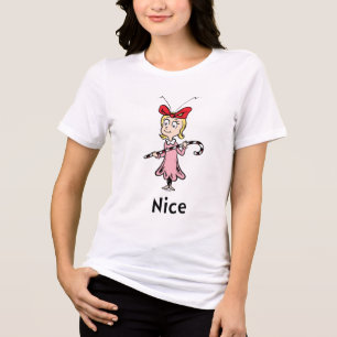 T-shirt En Tri-matière Dr Seuss   Cindy-Lou Qui est Nice
