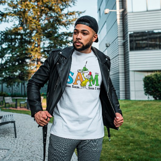 T-shirt En Tri-matière Dr Seuss | Je Suis Sam. Je Suis Sam.