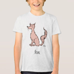 T-shirt En Tri-matière Dr. Seuss   Renard Rose