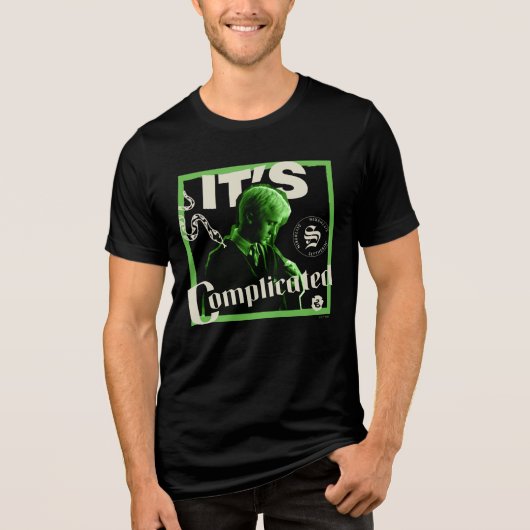 T-shirt En Tri-matière Draco Malfoy - "It's Complicated" (Recto)