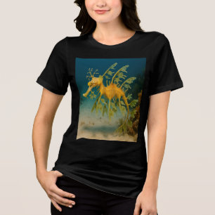 T-shirt En Tri-matière Dragon de mer verdoyant