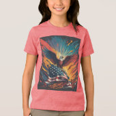 T-shirt En Tri-matière Drapeau américain (Recto)