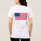 T-shirt En Tri-matière Drapeau américain (Verso)