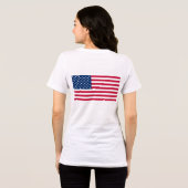 T-shirt En Tri-matière Drapeau américain (Verso intégral)