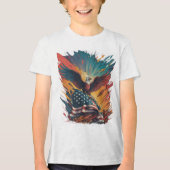 T-shirt En Tri-matière Drapeau américain (Recto)