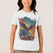 T-shirt En Tri-matière Drapeau américain (Recto)