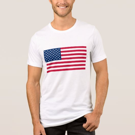T-shirt En Tri-matière Drapeau américain patriotique (Recto)