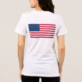 T-shirt En Tri-matière Drapeau américain patriotique (Verso)