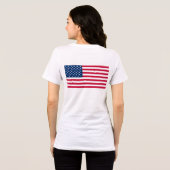 T-shirt En Tri-matière Drapeau américain patriotique (Verso intégral)