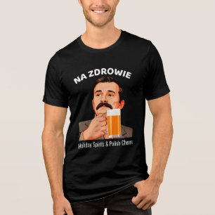 T-shirt En Tri-matière Drapeau de la Pologne