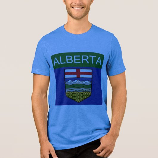 T-shirt En Tri-matière Drapeau de l'Alberta (Recto)