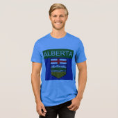 T-shirt En Tri-matière Drapeau de l'Alberta (Recto plein)