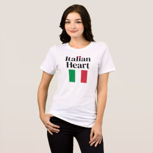 T-shirt En Tri-matière Drapeau Italie Fierté italienne Europe