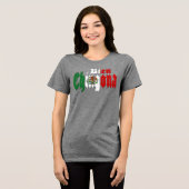 T-shirt En Tri-matière Drapeau mexicain Bien Chingona (Recto plein)