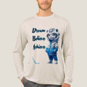 T-shirt En Tri-matière Dream Believe Achieve” Motivational T-Shirt  (Recto)