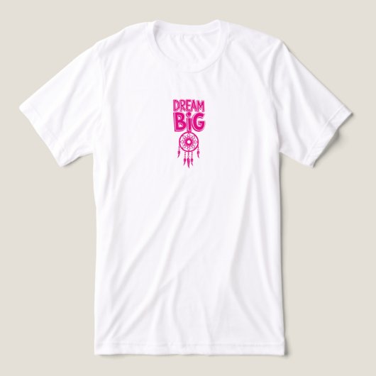 T-shirt En Tri-matière Dream Big (Design Recto)